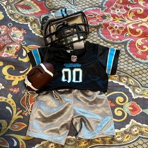 Carolina Panthers Build a Bear complete outfit